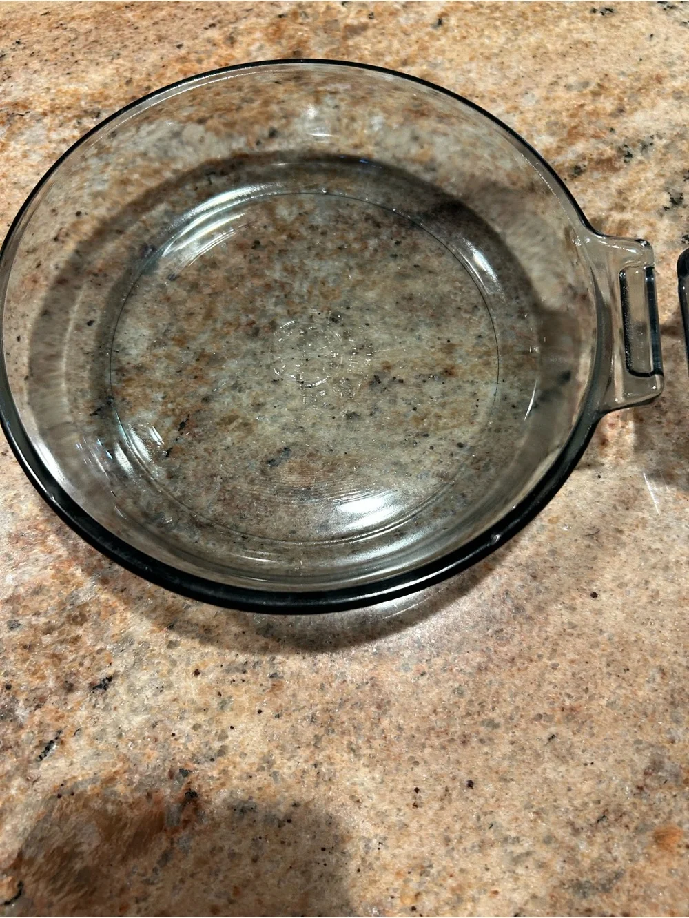Pyrex Flameware #817-B vintage 7”stovetop glass skillet (2) Borosilicate glass.